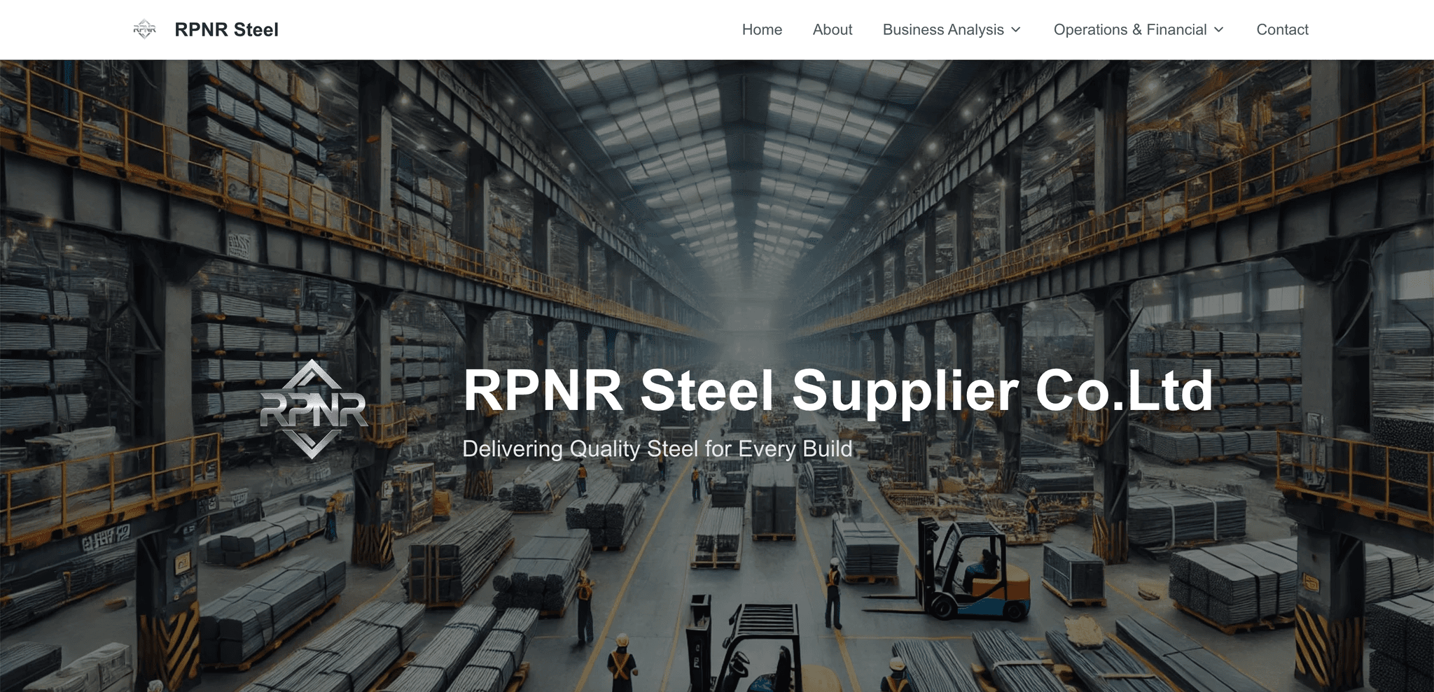 An image of the RPNR-Steel project.